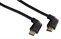 Hama HDMI kabel vidlice-vidlice, kolmé konektory, pozlacený, 3*, 3 m