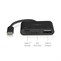 Nedis USB Hub USB-C CCGB64780BK01