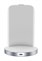 Cellularline WIRELESS FAST CHARGER STAND, Qi standart, bílý WIRELESTANDIPHW