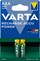 VARTA Rechargeable Accu AAA 1000 mAh R2U 2ks