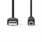 Nedis USB A- USB B 3m CCGB60100BK30