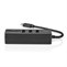 Nedis USB Hub USB-C CCGB64250BK01