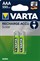 VARTA Rechearge Solar 2 AAA 550 mAh