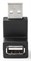 Nedis CCGB60930BK USB Adaptér rohový