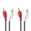 Nedis 2x RCA Kabel 2m CAGB24200BK20