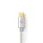 Nedis Kabel USB-C 100W 2m CCTB60800AL20