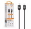 Datový kabel ALIGATOR Power 3A, USB-C/micro USB 1m černý