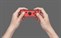 Nintendo Switch OLED neon red&blue