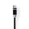 Nedis Kabel USB-C/Micro 2m CCGB60630BK20