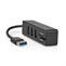 Nedis USB Hub USB-A CCGB61250BK01