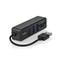 Nedis USB Hub Čtečka CCGB60250BK01