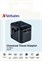Verbatim 49543 UTA-01 Travel Adapter