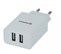Swissten SMART IC 2x USB 2,1A POWER bílý