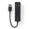 Nedis USB Hub USB-A CCGB61250BK01