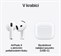 Sluchátka Apple AirPods 4 s aktivním potlačováním hluku ANC, bílá