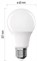 Emos LED žárovka Classic A60 / E27 / 7 W  (60 W) / 806 lm / teplá bílá 3ks