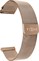 Síťovaný nerezový řemínek FIXED Mesh Strap s šířkou 22mm pro smartwatch, růžové zlatý
