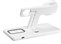 Stojánek s bezdrátovým nabíjením 3v1 FIXED MagPowerstation s podporou uchycení MagSafe, 15W+15W+5W, bíly