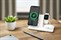 Stojánek s bezdrátovým nabíjením 3v1 FIXED MagPowerstation s podporou uchycení MagSafe, 15W+15W+5W, bíly