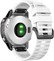 Silikonový řemínek FIXED Silicone Strap pro Garmin QuickFit 22mm, bílý