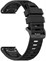 Silikonový řemínek FIXED Silicone Strap pro Garmin QuickFit 26mm, černý