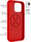 Zadní kryt FIXED MagFlow s podporou MagSafe pro Apple iPhone 15 Pro, červený