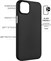 Zadní pogumovaný kryt FIXED Story pro Apple iPhone 15, černý