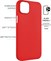 Zadní pogumovaný kryt FIXED Story pro Apple iPhone 15, červený