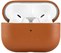 Kožené pouzdro FIXED PodsLeather s podporou MagSafe pro Apple AirPods Pro 2/Pro 2 (USB-C), hnědé