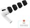 Špunty z paměťové pěny FIXED Plugs Pro pro Apple Airpods Pro/Pro 2, 2 sady, velikost S
