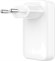 Síťová GaN nabíječka FIXED Slim s USB-C výstupem a podporou PD, 30W, bílá