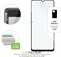 Ochranné tvrzené sklo FIXED Full-Cover pro Realme C61/C63/Note 60, lepení přes celý displej, černé