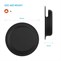 Silikonové nalepovací pouzdro FIXED Silky Sticker pro Apple AirTag, double pack, černé