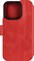 Kožené pouzdro typu kniha FIXED ProFit pro Apple iPhone 16 Pro, červené