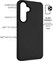 Zadní pogumovaný kryt FIXED Story pro Samsung Galaxy S24 FE, černý