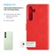 Pouzdro typu kniha FIXED Opus pro Samsung Galaxy S25+, červené