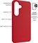 Zadní pogumovaný kryt FIXED Story pro Samsung Galaxy S25, červená