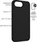 Zadní pogumovaný kryt FIXED Story pro Apple iPhone 16e, černý