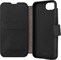 Kožené pouzdro typu kniha FIXED ProFit pro Apple iPhone 16e, černé