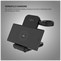Stojánek FIXED Powerstation pro Garmin s bezdrátovým nabíjením až pro 3 zařízení, 15W+5W+2.5W, černý