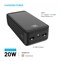 Powerbanka FIXED Zen2 30 s LCD displejem a výstupem PD 20W, 30 000 mAh, černá