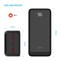 Powerbanka FIXED Zen2 30 s LCD displejem a výstupem PD 20W, 30 000 mAh, černá