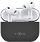 Ultratenké silikonové pouzdro FIXED Silky pro Apple AirPods Pro 3, černé