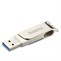 Hama USB flash disk C-Rotate Pro, USB-C 3.1, 256 GB, 100 MB/s