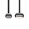 Nedis CCGL60600BK10 USB C Kabel 1m