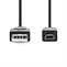 Nedis CCGL60300BK10 USB Kabel 1m