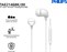 Philips TAE2146WT Drátová sluchátka