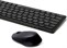 Rapoo 9700M set klávesnice a myši šedý
