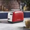 Russell Hobbs 26554-56/RH Colours Plus 2S Toaster Red