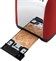 Russell Hobbs 26554-56/RH Colours Plus 2S Toaster Red